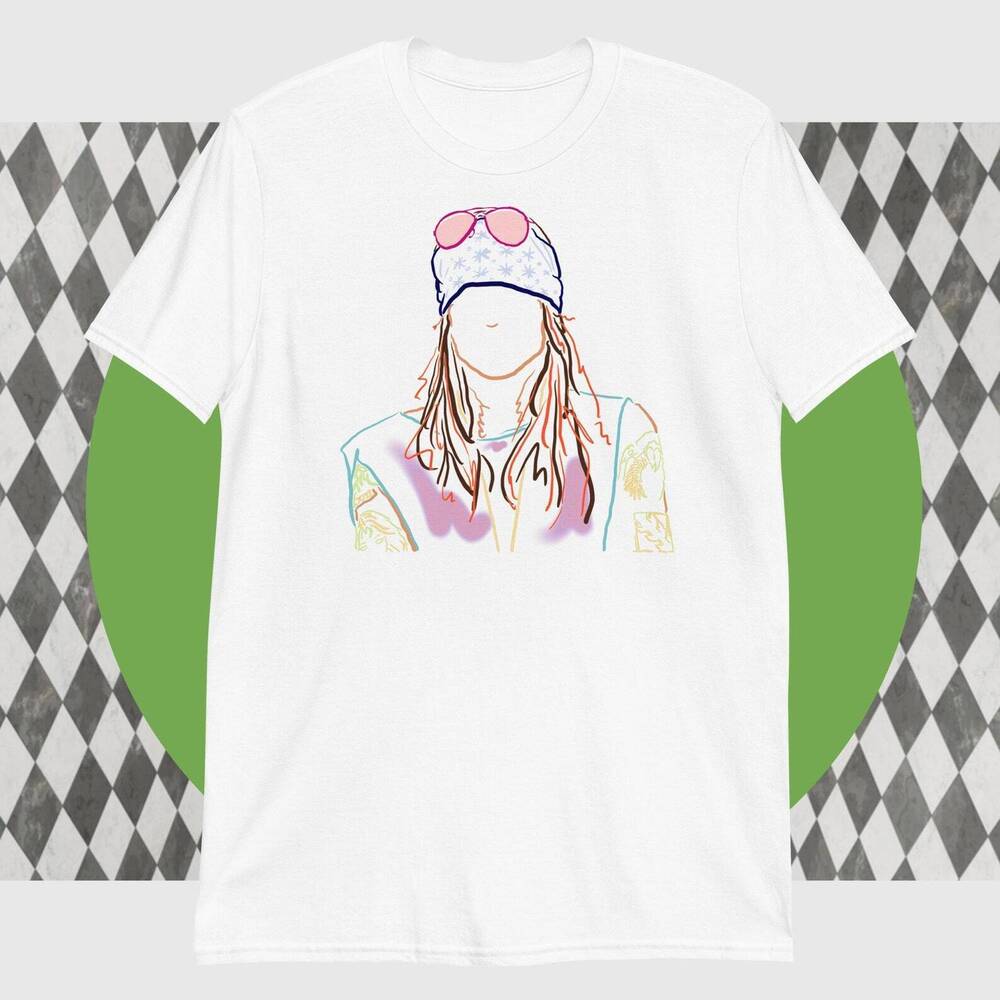 Axl Rose T Shirts Black Unisex For Guns N Roses Music Fans White
